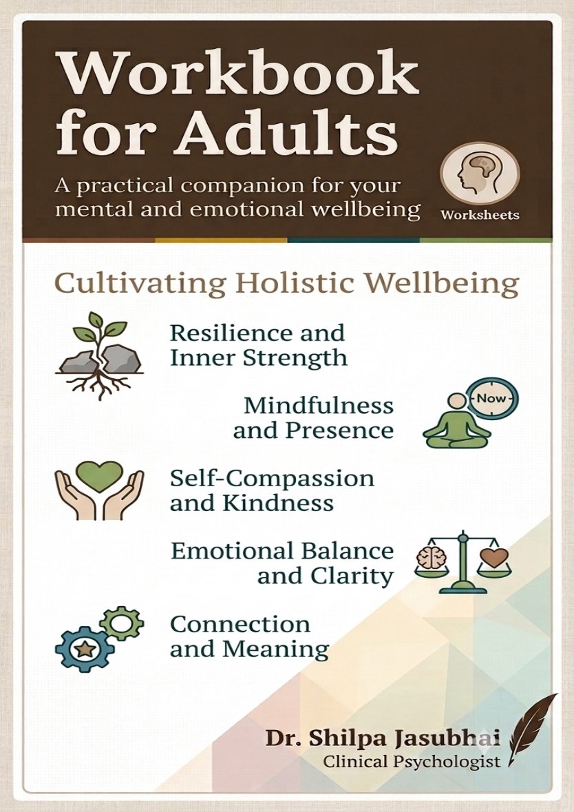 Workbook for Adults full cover, with readable title and colorful artwork