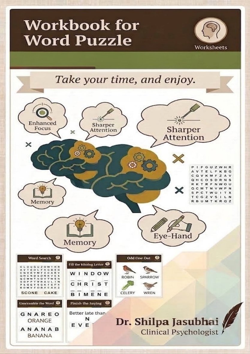 Word Puzzle Workbook cover